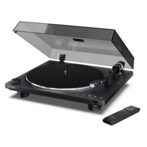 Giradischi Sharp Automatico Bluetooth Telecomando Nero