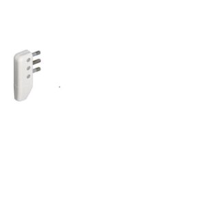 Presa a Muro Legrand Corner 16A Bianco Spinotti Orientabili Salvaspazio