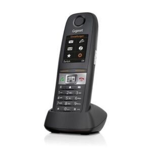 Telefono Cordless Gigaset E630 HX Nero VoIP Vivavoce DECT