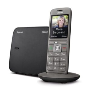 Telefono Cordless Gigaset CL660 Grigio Vivavoce DECT