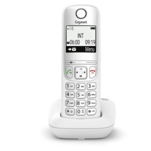 Telefono Cordless Gigaset AS490 Bianco Vivavoce