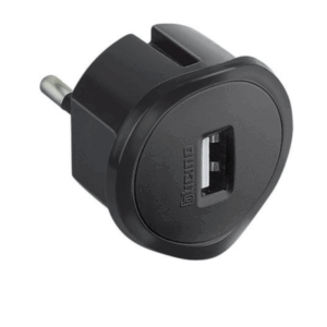 Adattatore Presa USB Legrand 1.5A con Spina Tedesca Grigio