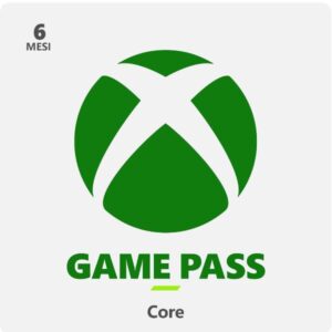 Microsoft XBOX GAME PASS CORE 6MESI ESD - Software elettronico - Download immediato