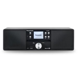Sistema Stereo Mini Hi-Fi Panasonic con Lettore CD, Radio DAB+/FM e Bluetooth Nero