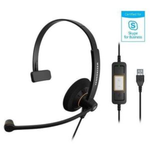 Cuffia Microfonica Epos SC 30 USB Noise Canceling per Ufficio