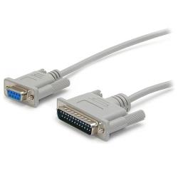Cavo Seriale Null Modem Startech DB9 a DB25 3 metri