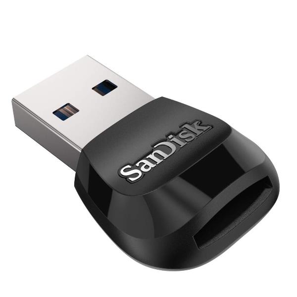 Lettore Memory Card Sandisk MobileMate USB 3.0 Esterno Nero