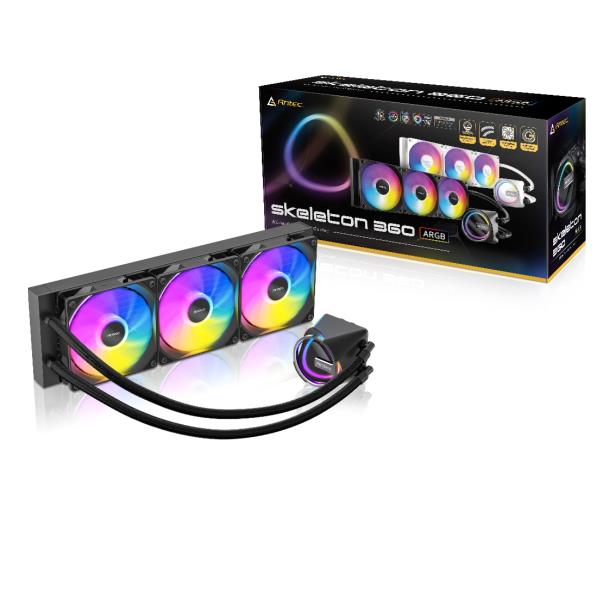 Dissipatore a Liquido Antec SKELETON360ARGB 360mm 3 Ventole RGB
