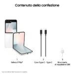 Smartphone Samsung Galaxy Z Flip7 FE 6.7″ 8GB 256GB Bianco