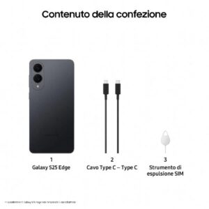 Smartphone Samsung Galaxy S25 Edge 6.7" 12GB 512GB Titanium