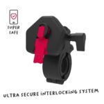 Supporto Bici Celly Snapflex per Smartphone con Custodia