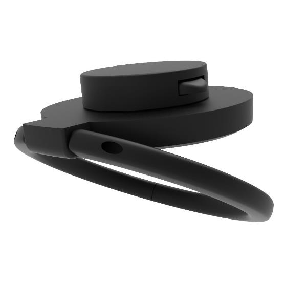 Supporto Bici Celly Snapring per Smartphone Adesivo Nero
