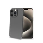 Cover Celly SPACE per iPhone 16 Pro in TPU Nero