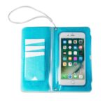 Custodia Impermeabile Celly Splash Wallet fino a 6.5″ IPX4 Azzurro