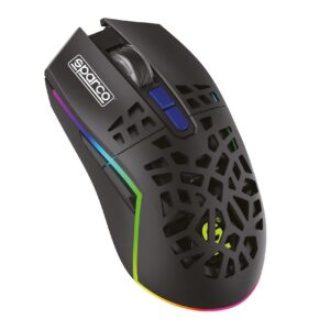 Mouse Wireless Celly SPARCO Clutch Gaming Nero