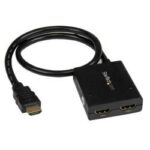 Adattatore Splitter HDMI Startech 4K a 2 Porte Nero