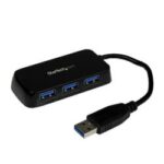 Hub USB 3.0 Startech Mini 4 Porte SuperSpeed Nero