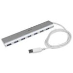 Hub USB Startech 7 Porte USB 3.0 SuperSpeed Grigio