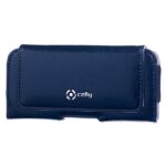 Custodia Smartphone Celly STYLE Similpelle Blu