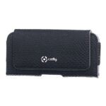 Custodia Smartphone Celly STYLE Belt Case Similpelle Nero