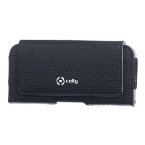 Custodia Smartphone Celly STYLE Belt Case Similpelle Nero