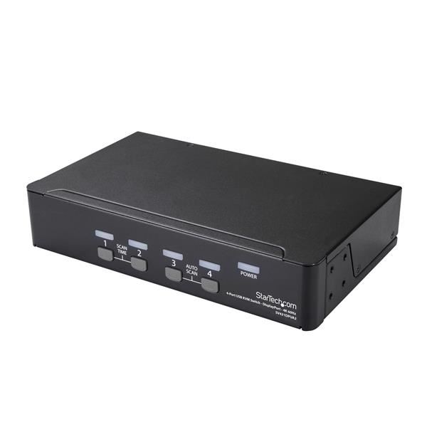 Switch KVM Startech 4 Porte DisplayPort 4K 60Hz