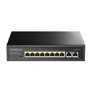 Switch Strong 8 Porte Gigabit PoE+ Unmanaged