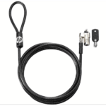 Cavo di Sicurezza HP con Lucchetto e Chiave 1.8m Nero per Notebook