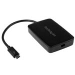 Hub USB Startech Thunderbolt 3 a Thunderbolt Nero