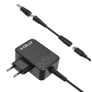 Caricabatterie Celly TCTIPS65W 65W USB-C per Laptop