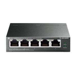 Switch TP-LINK TL-SG105PE 5 Porte Gigabit 4 PoE Smart Managed