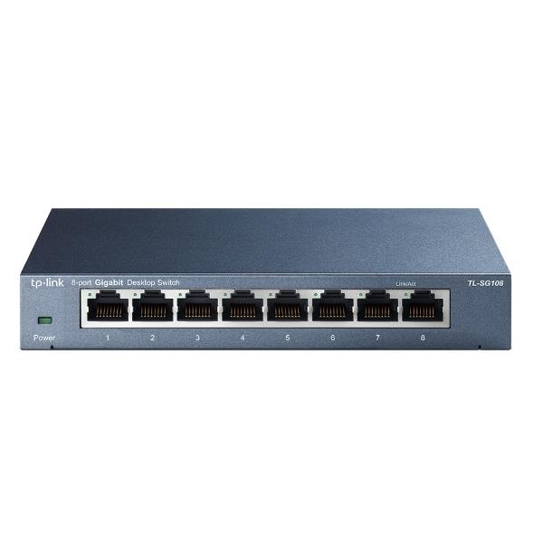 Switch TP-LINK Desktop 8 Porte Gigabit Unmanaged