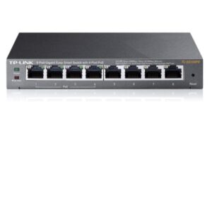 Switch TP-LINK TL-SG108PE Smart Managed 8 Porte Gigabit 4 PoE