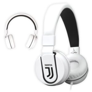 Cuffie Techmade Juventus con Microfono Jack 3.5mm Bianche