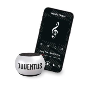 Cassa Portatile Techmade Minispeaker Juventus Wireless USB Bianca