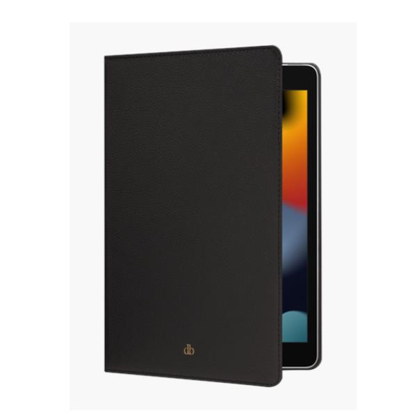 Custodia iPad 10.2" Dbramante 1928 Tokyo Pelle Nera per 9th Gen