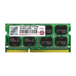 Modulo RAM DDR3L SODIMM Transcend 4GB 1600MHz PC3-12800