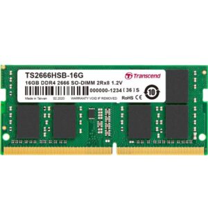Modulo RAM DDR4 16GB Transcend TS2666HSB-16G 2666MHz SO-DIMM