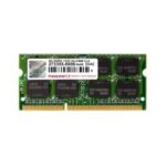 Modulo RAM DDR3 SODIMM Transcend 4GB 1333MHz PC3-10600