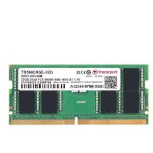 Modulo di Memoria Transcend TS5600ASE-32G DDR5 5600MHz SO-DIMM