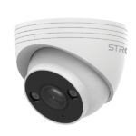 Telecamera IP Esterna Strong PoE Doppia Luce Turret con Sensore Movimento