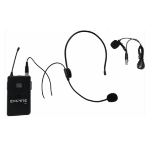 Radiomicrofono Empire MN100 Nero 18.000 Hz