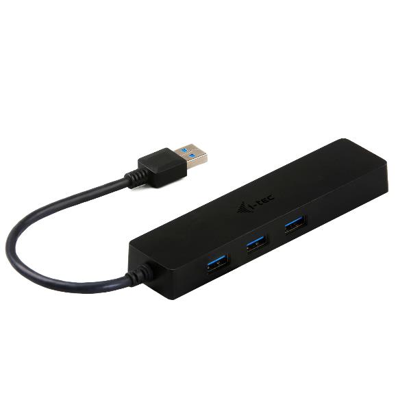 Hub USB I-Tec 3 Porte USB-A 3.0 + Porta Ethernet RJ45