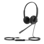 Cuffie Professionali Yealink UH34 DUAL TEAMS USB Noise Canceling Nero