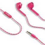 Auricolari Celly UP100 con Microfono Jack 3.5mm Rosa