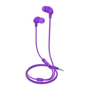 Auricolari Celly UP600 Jack 3.5mm Stereo con Microfono Viola