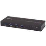 Switch Industriale Aten US3344I-AT USB 3.2 Gen 1 4×4 Metallo