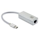 Adattatore Ethernet USB-C Gigabit Level One LEVELONE USB-0402 Grigio