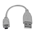 Cavo USB Startech Mini USB 2.0 A/A 15 cm Grigio