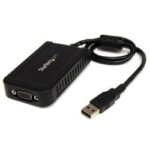 Adattatore Video USB a VGA Startech Nero